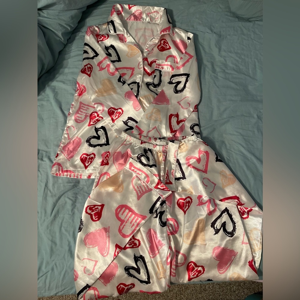 Silk pajama set